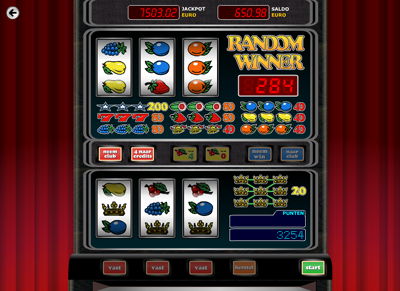 random Runner gokkast