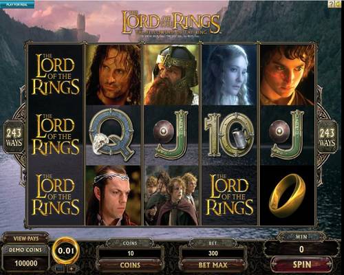 Speel de Lord of the Rings Gokkast KLIK HIER! Lord of the Rings gokkast