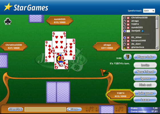 Klaverjassen voor echt geld Klaverjassen